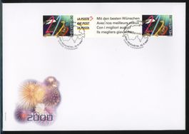 1999, FDC, Millennium, (Nr. 985) Grossformat E6