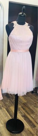 Cocktailkleid rosa Tüll Grösse 36 NEU 