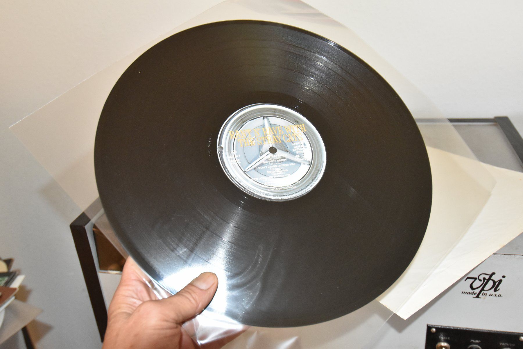 Dischi in vinile: Stray Cats – Rant N' Rave VG(+)/VG – Usato da Pfaffhausen venduto da mono_rec 5