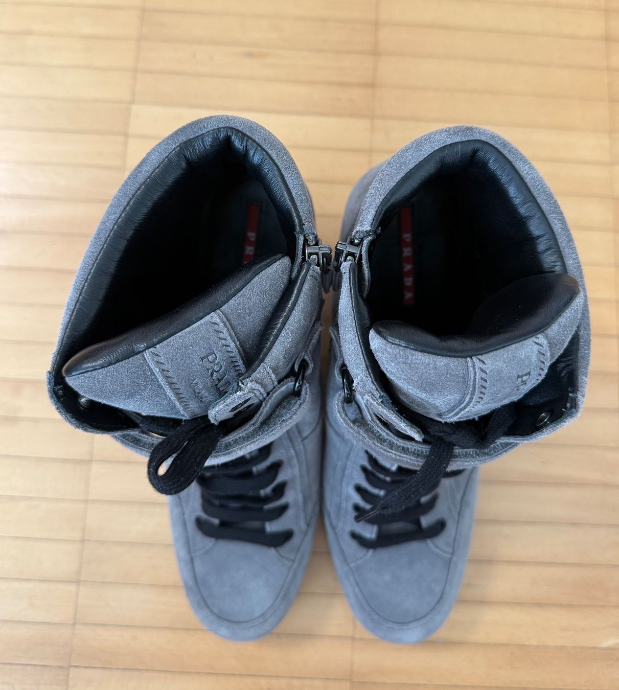 Prada Scarpe da donna: Prada Stiefeletten Damen Gr. 38.5 – Nuovo (secondo la descrizione) da Frauenfeld venduto da LIL_NA 3