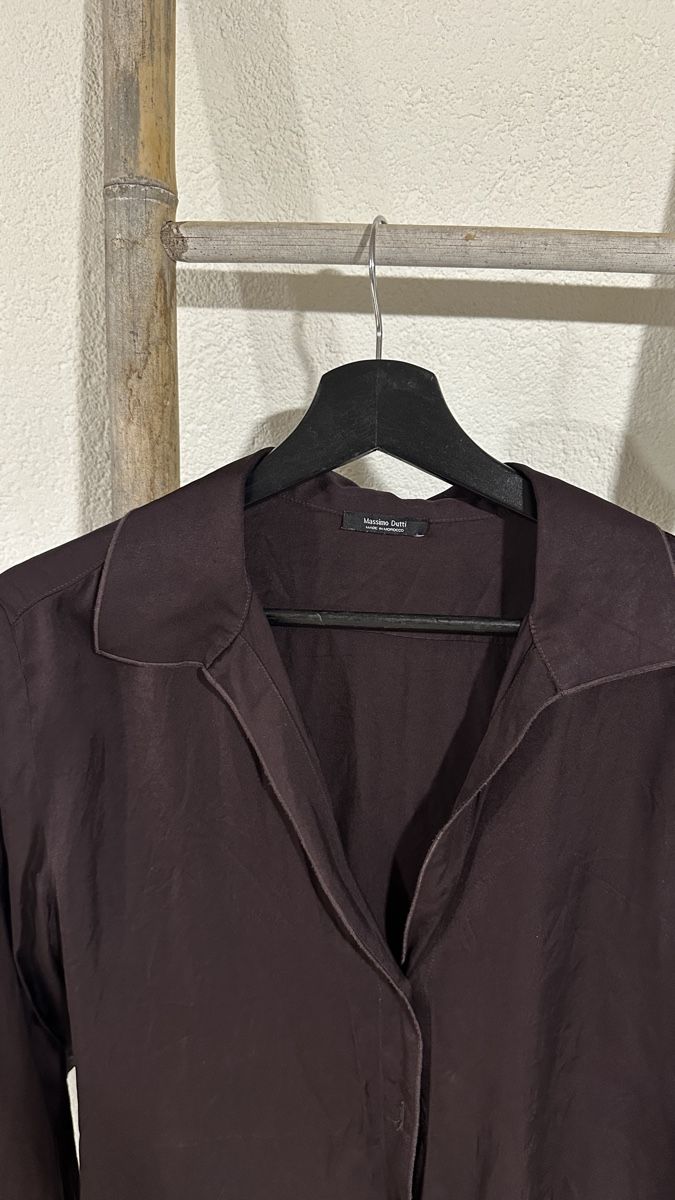 Massimo Dutti Camicette: Elegant Satin Shirt - Massimo Dutti – Usato da Esslingen venduto da zcu_76s2 2
