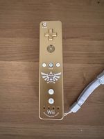 Wii Remote MotionPlus Gold Zelda Link guter Zustand
