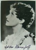 Erika Dannhoff (1909-1996) Schauspielerin - Autogramm