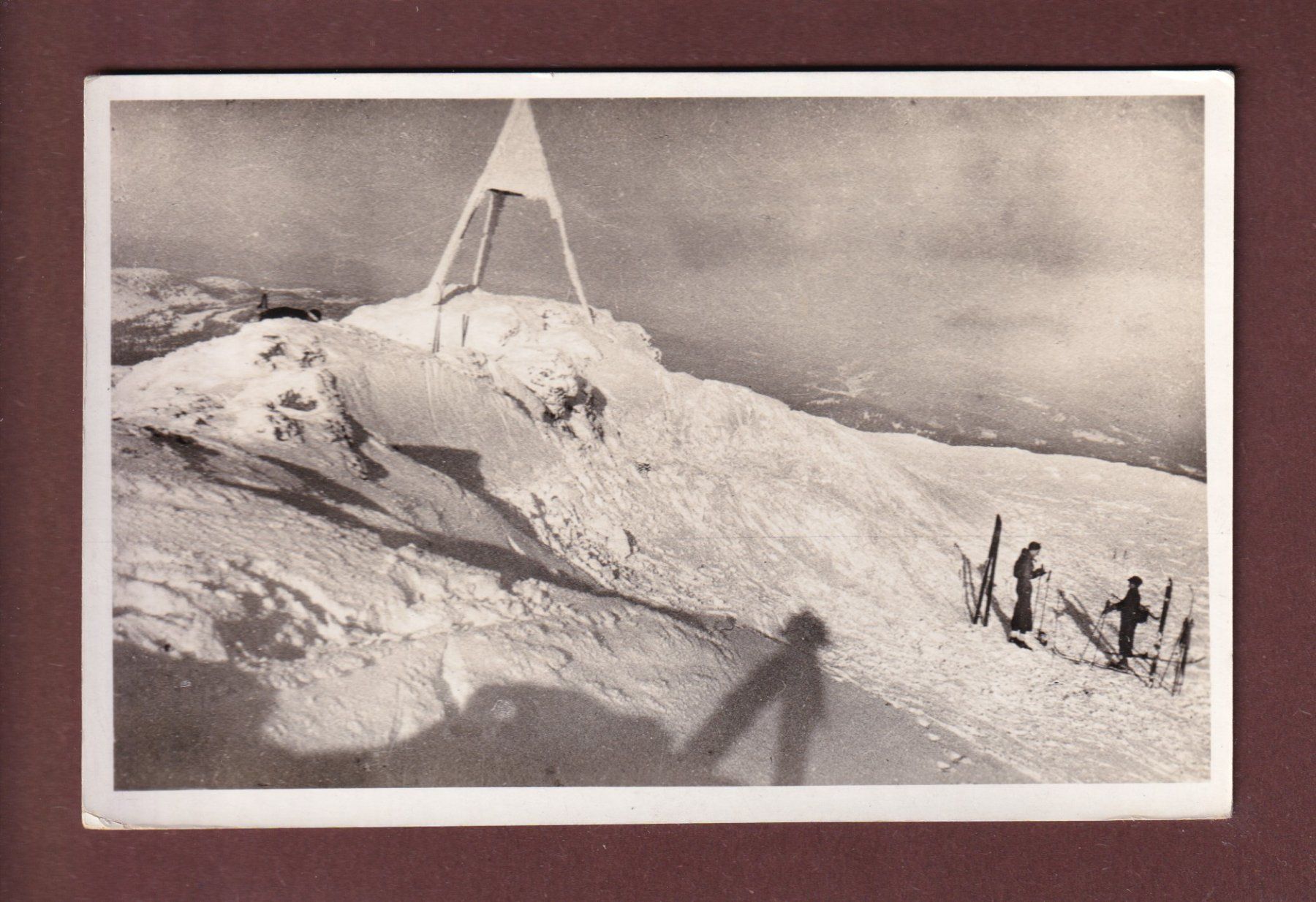 Cartoline postali: Sommet de LA DÔLE – Usato da Pully venduto da nicecards-shop