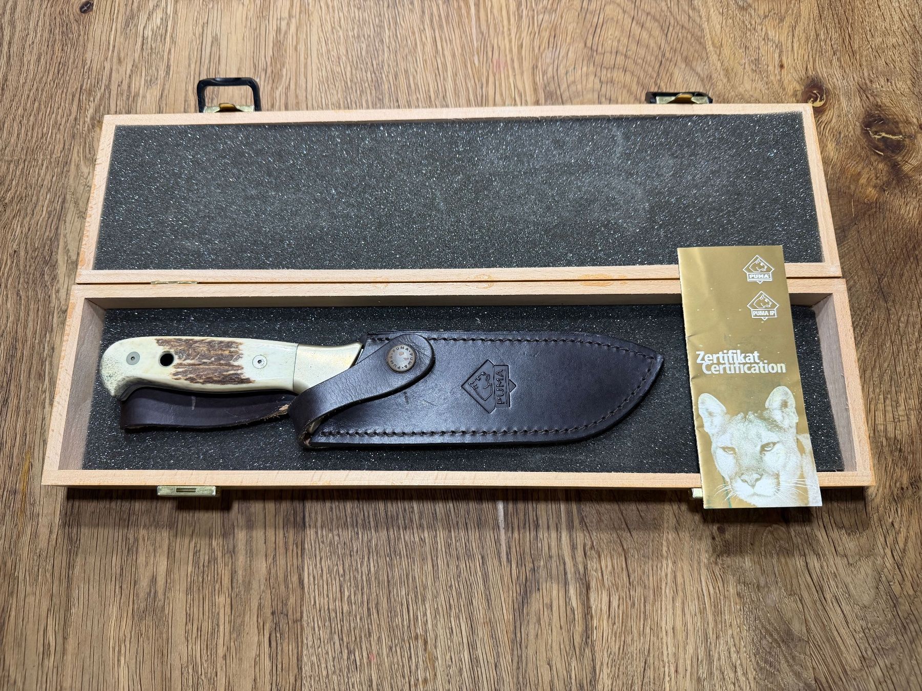 Puma Accessori: Jubiläumsmesser Puma White Hunter 50 (2007) – Usato da Bertschikon Gossau venduto da CyberUrs
