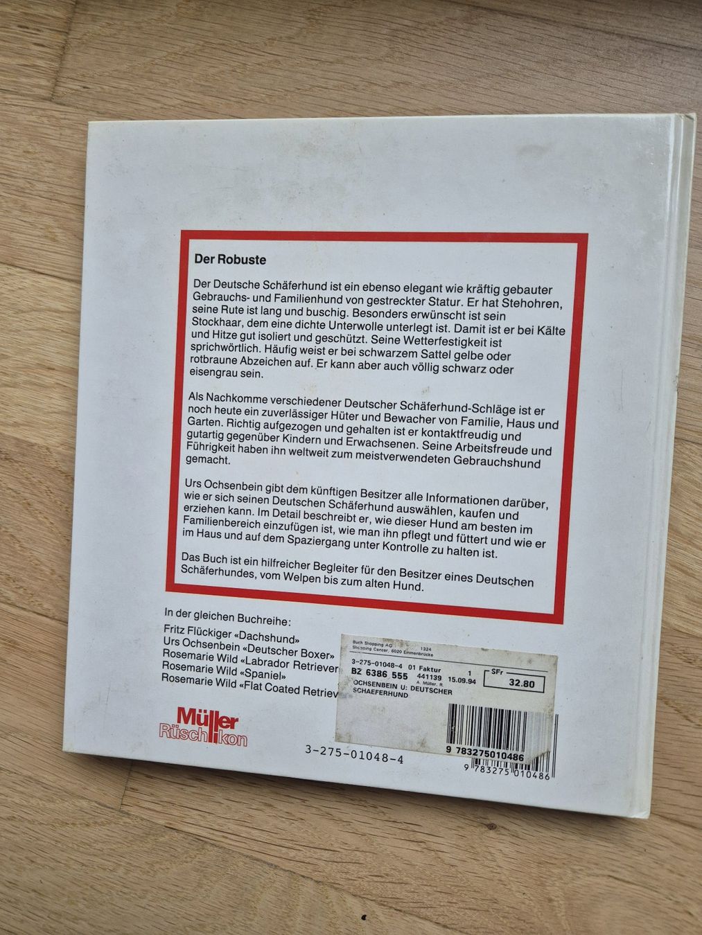 Libri: DEUTSCHER SCHÄFERHUND – Nuovo (secondo la descrizione) da Dierikon venduto da Eloy01 1