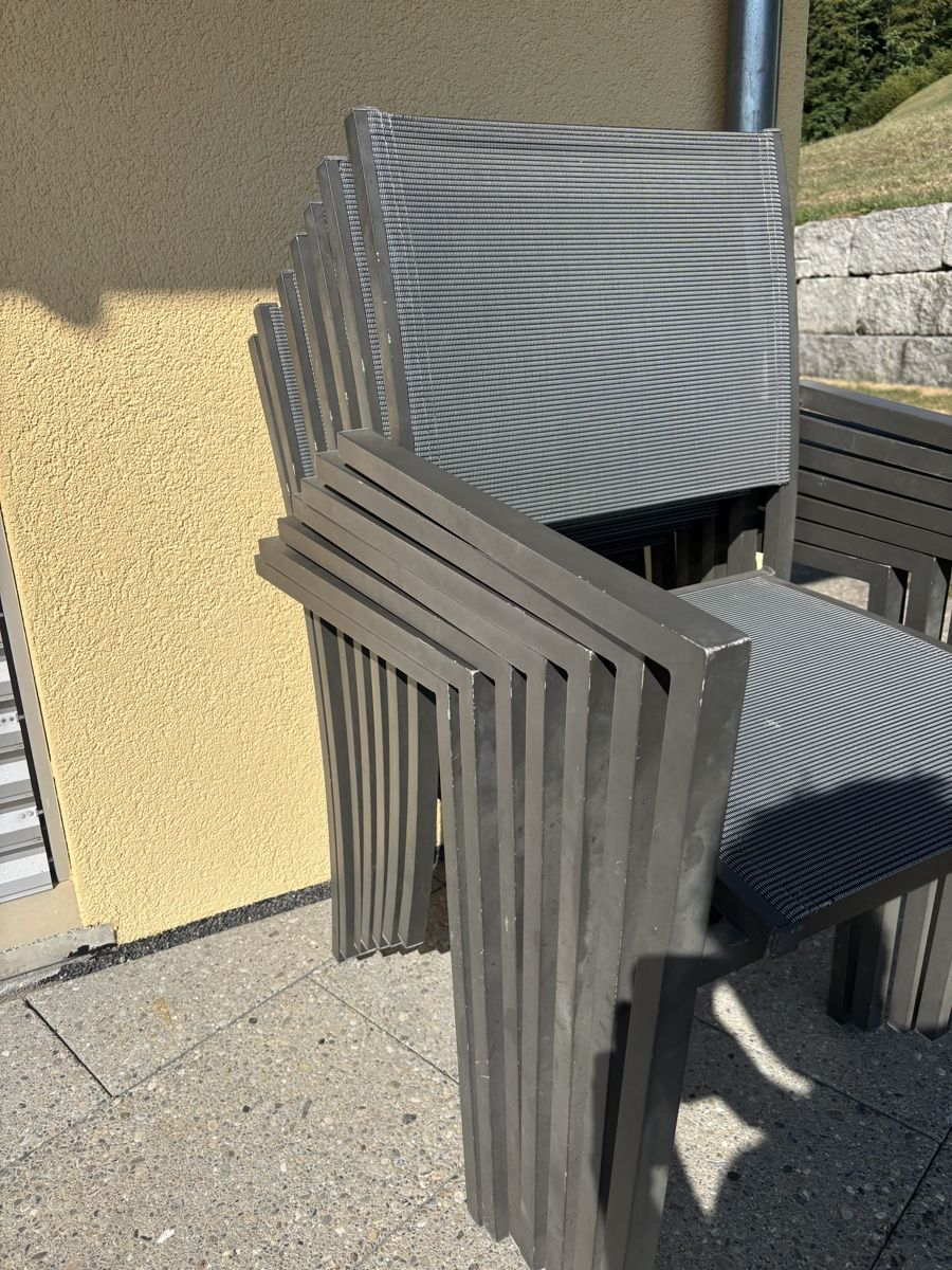 Chaises: Gartenstühle Aluminium 8Stk. – D'occasion à Ganterschwil par ja1313nis 4