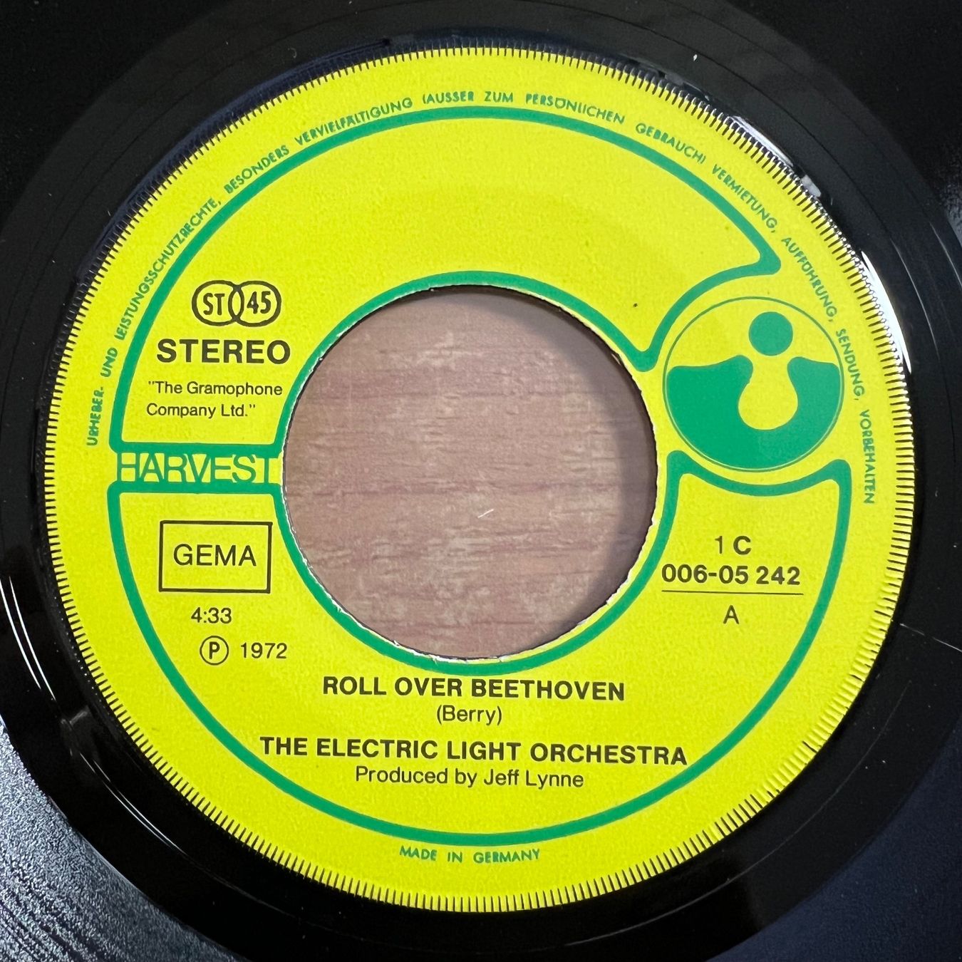Schallplatten: Electric Light Orchestra - Roll Over Beethoven / 1. D 1973 – Gebraucht aus Gais von soundcave57 2