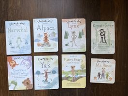 7 Children's Books Slumberkins Narwhal Alpaca Lynx Yak