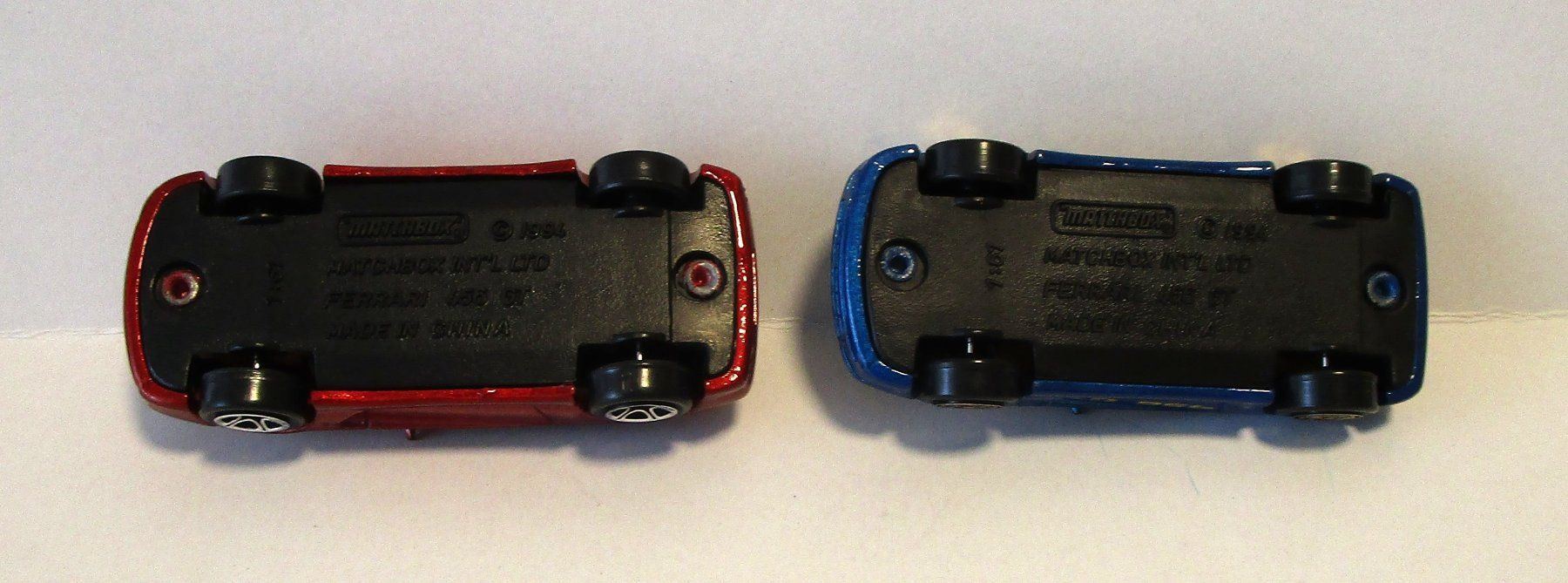 Ferrari Modellini d'auto: 2 MATCHBOX FERRARI 456GT - 1994 – Nuovo (secondo la descrizione) da Chêne-Bourg venduto da breno56 5