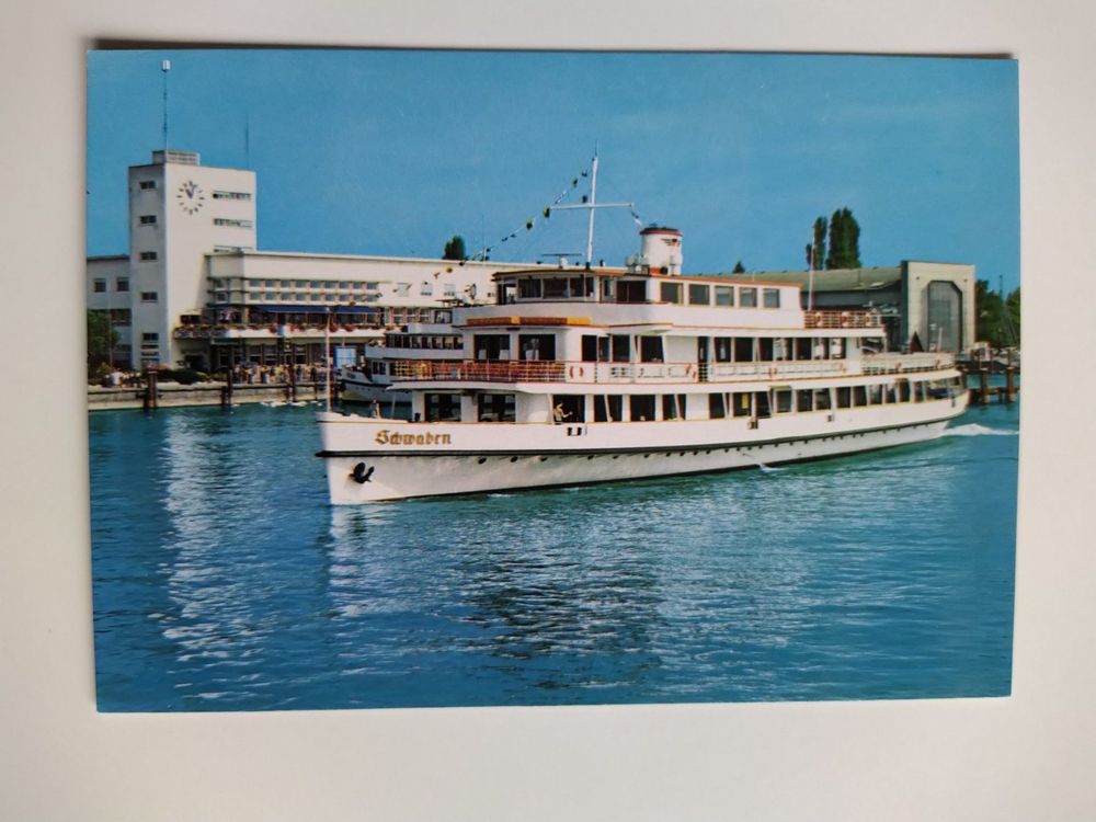 Motorschiff Schwaben Friedrichshafen sauber alt ungelaufen (Gebraucht ...
