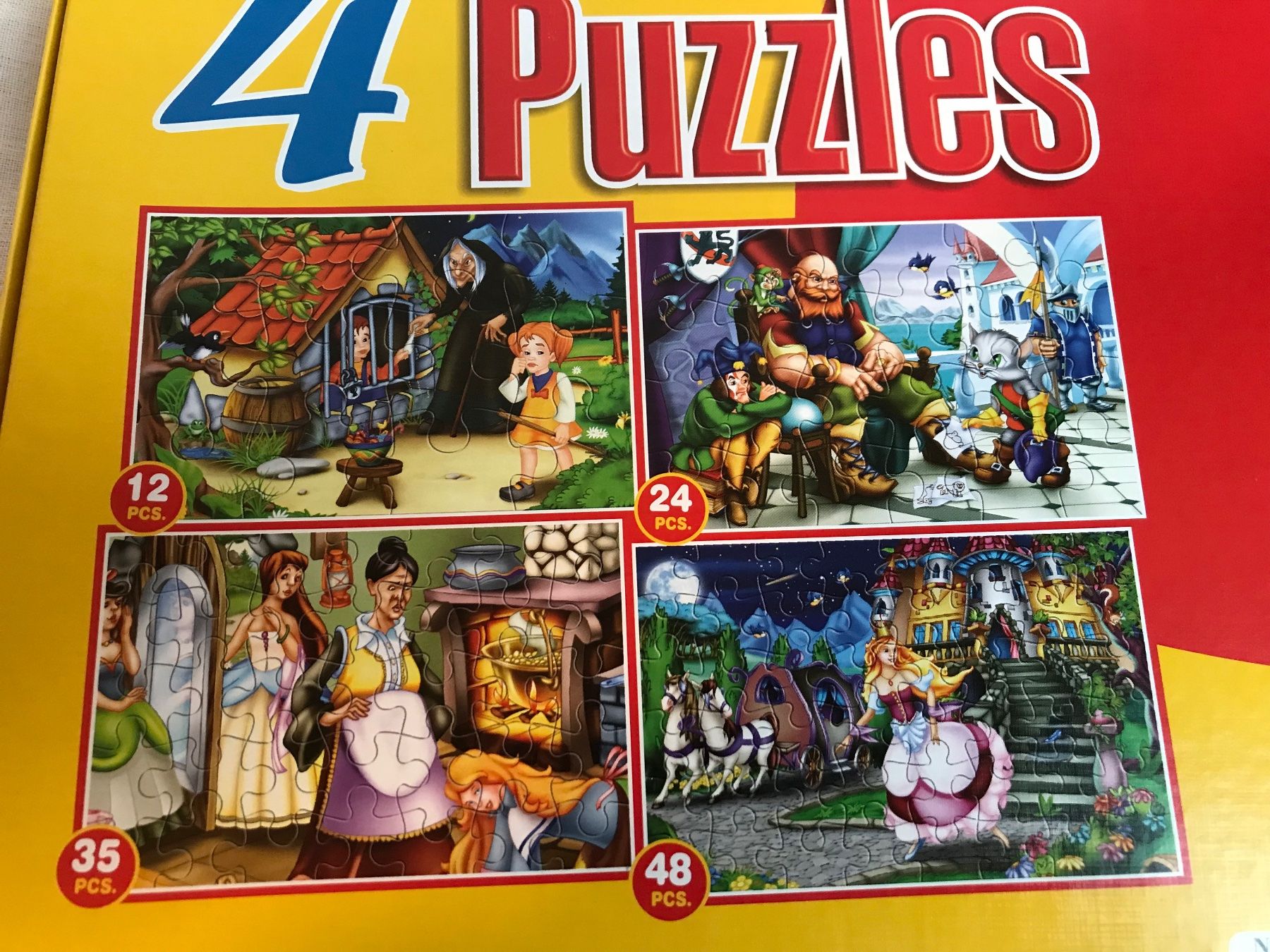 Puzzle: 4 Puzzles ab 4+ – Usato da Meilen venduto da Exclusive00