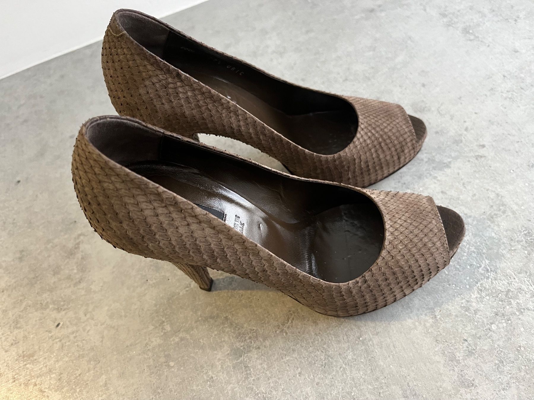 Bally Damenschuhe: BALLY Heels Python, Gr. 38.5 - NP: 795.- – Neu (gemäss Beschreibung) aus Zollikofen von spunk65 4