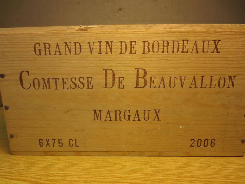 6 Fl. Comtesse de Beauvallon 2006. 45 Kaufen auf Ricardo