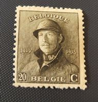 Belgien alte briefmarke
