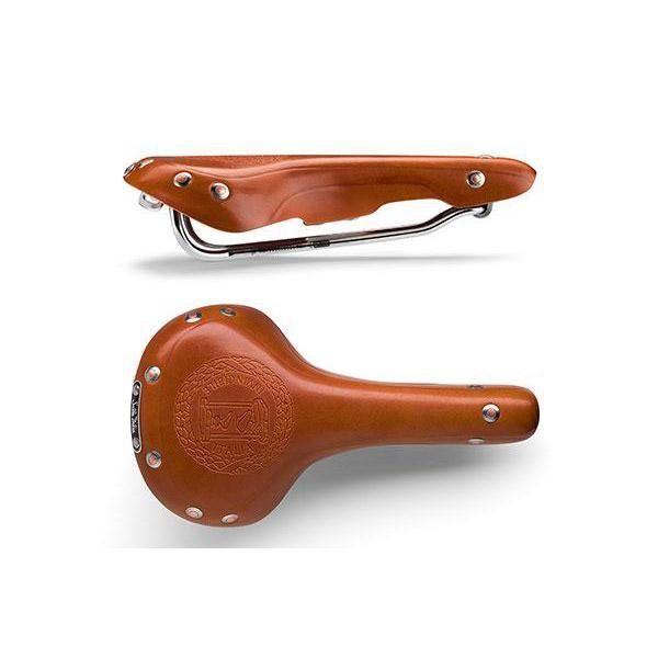 Selle Italia Classique Selle Vélo Italia Storica - Cuir Authentique Style Rétro Selle Vélo Cuir