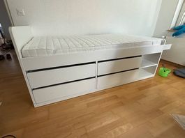 IKEA SLÄKT Kinderbett  viel Stauraum