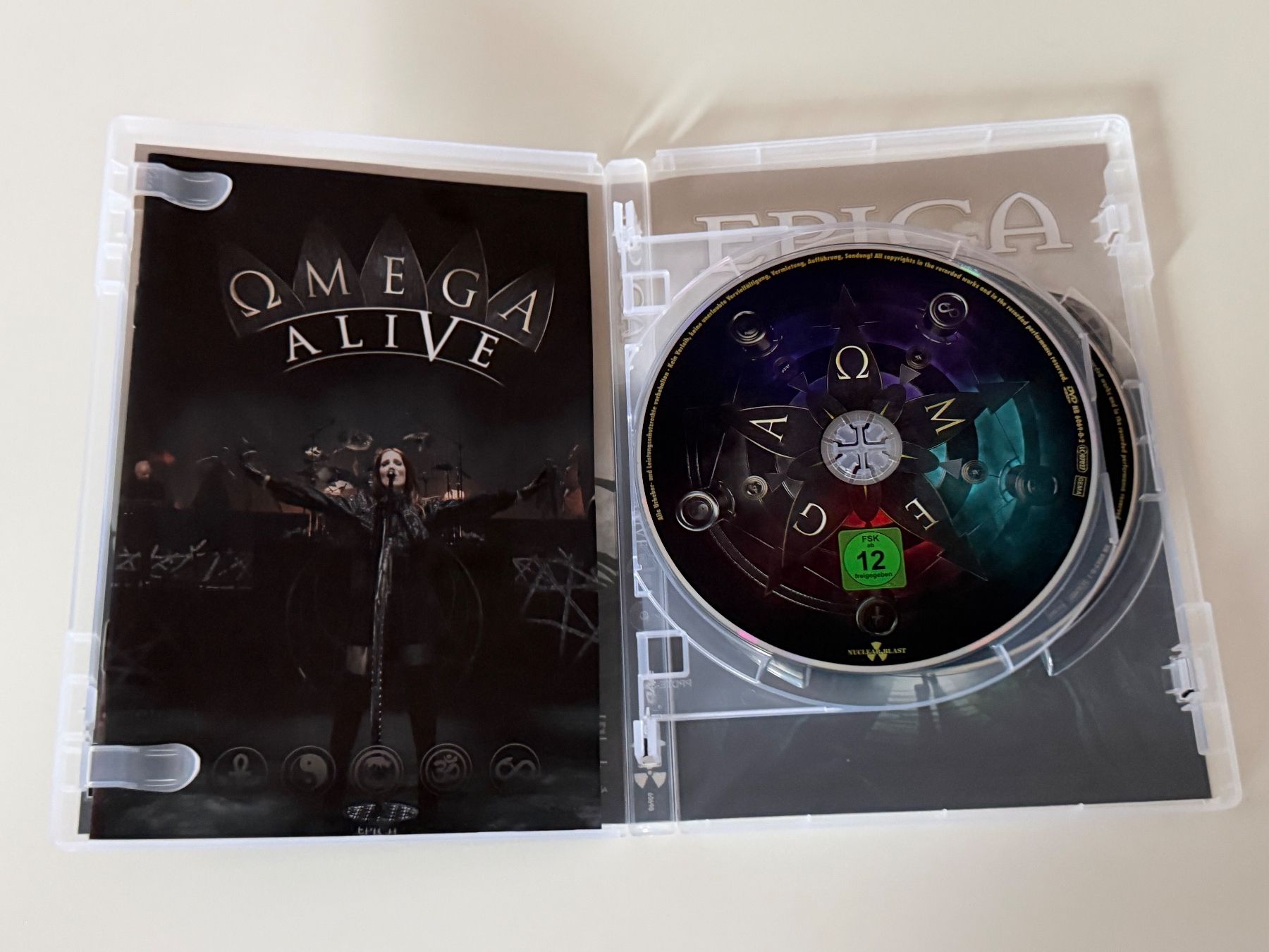 Alle DVDs: Epica - Omega Alive Blu ray & DVD – Neu (gemäss Beschreibung) aus Altstätten SG von sheamus 2