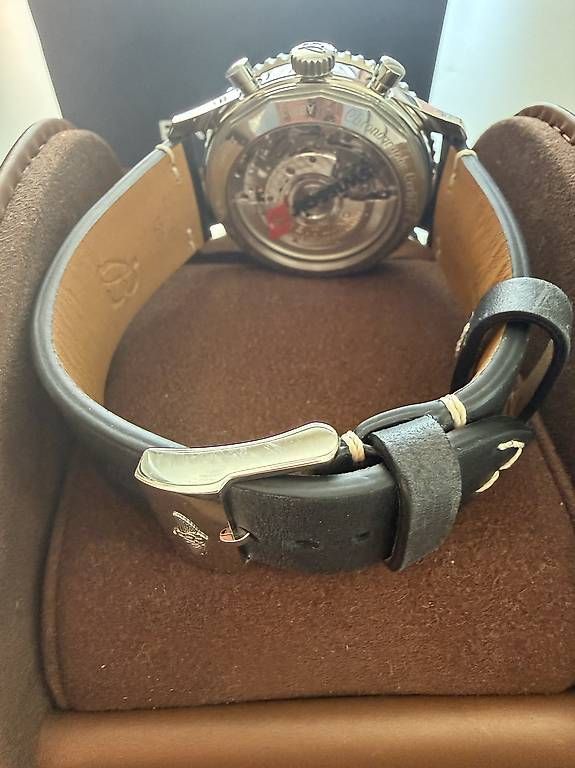 Breitling Orologi: Breitling Navitimer 1 B01 Chronograph Swissair – Usato da Zürich venduto da timeio 8