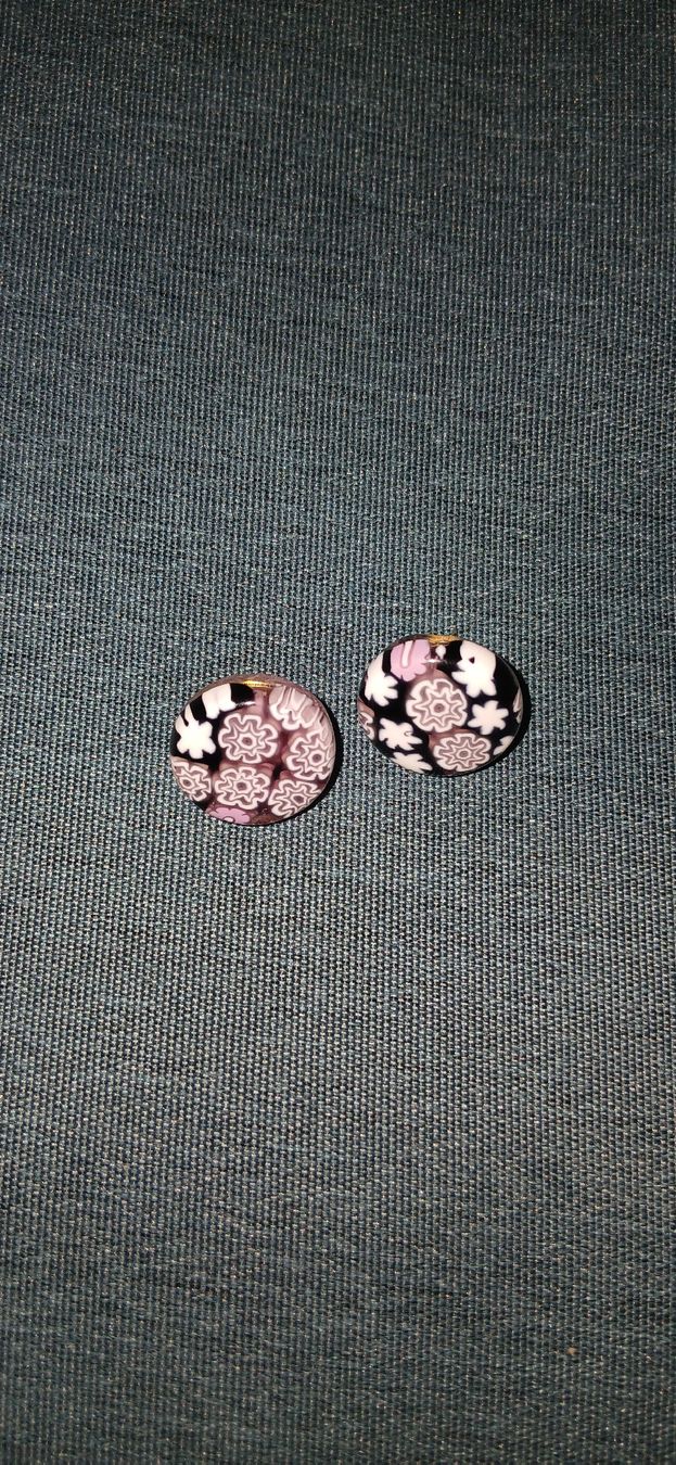 Orecchini pendenti & Orecchini a lobo: Ohrringe mit Blumenmuster  – Usato da Bettingen venduto da z_nina11 2