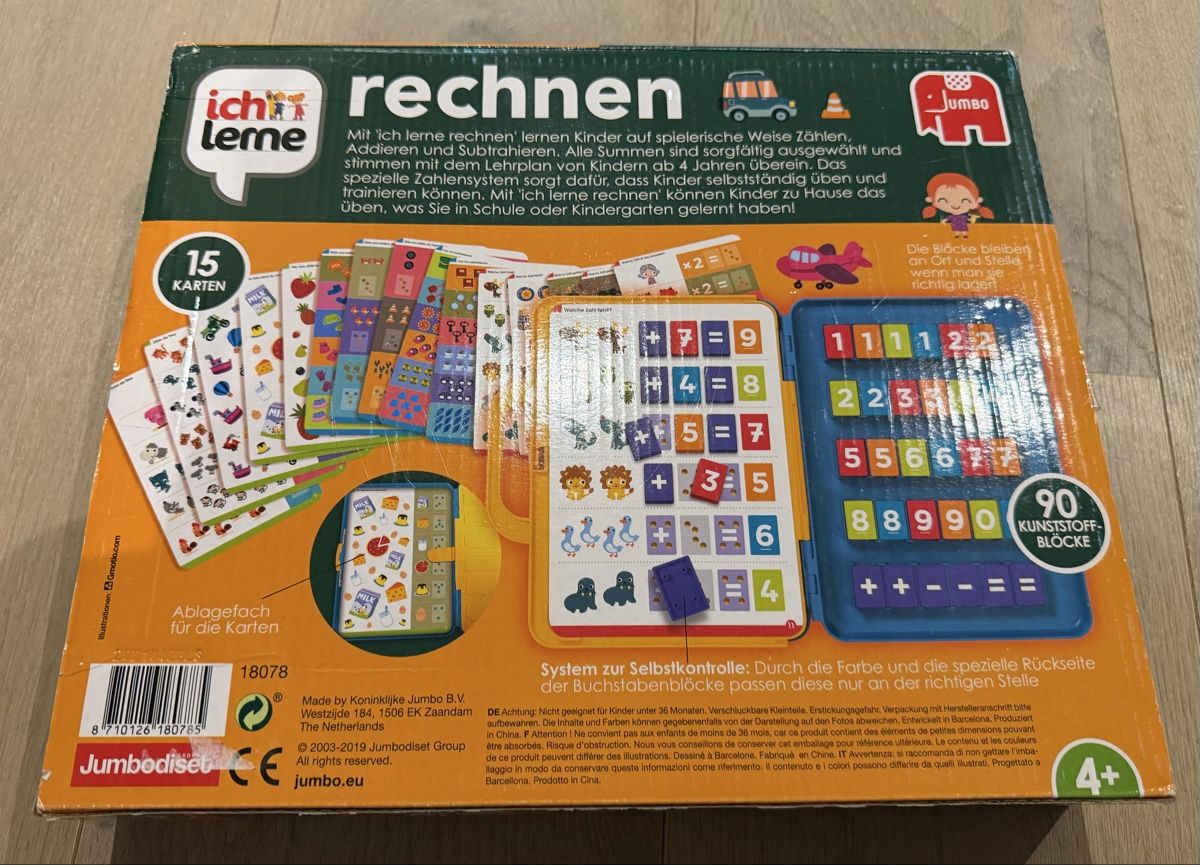 Giochi: Jumbo Rechnen ab 4 Jahren – Nuovo (secondo la descrizione) da Wallisellen venduto da Nataschab0 1