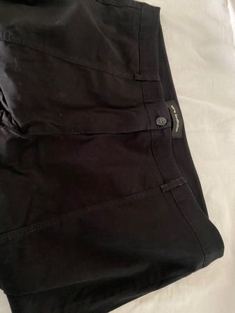 sara lindholm Stretchhose schwarz