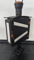 Originale SBB Weichenlaterne mit Kupferkamin+Petrol (Merker)