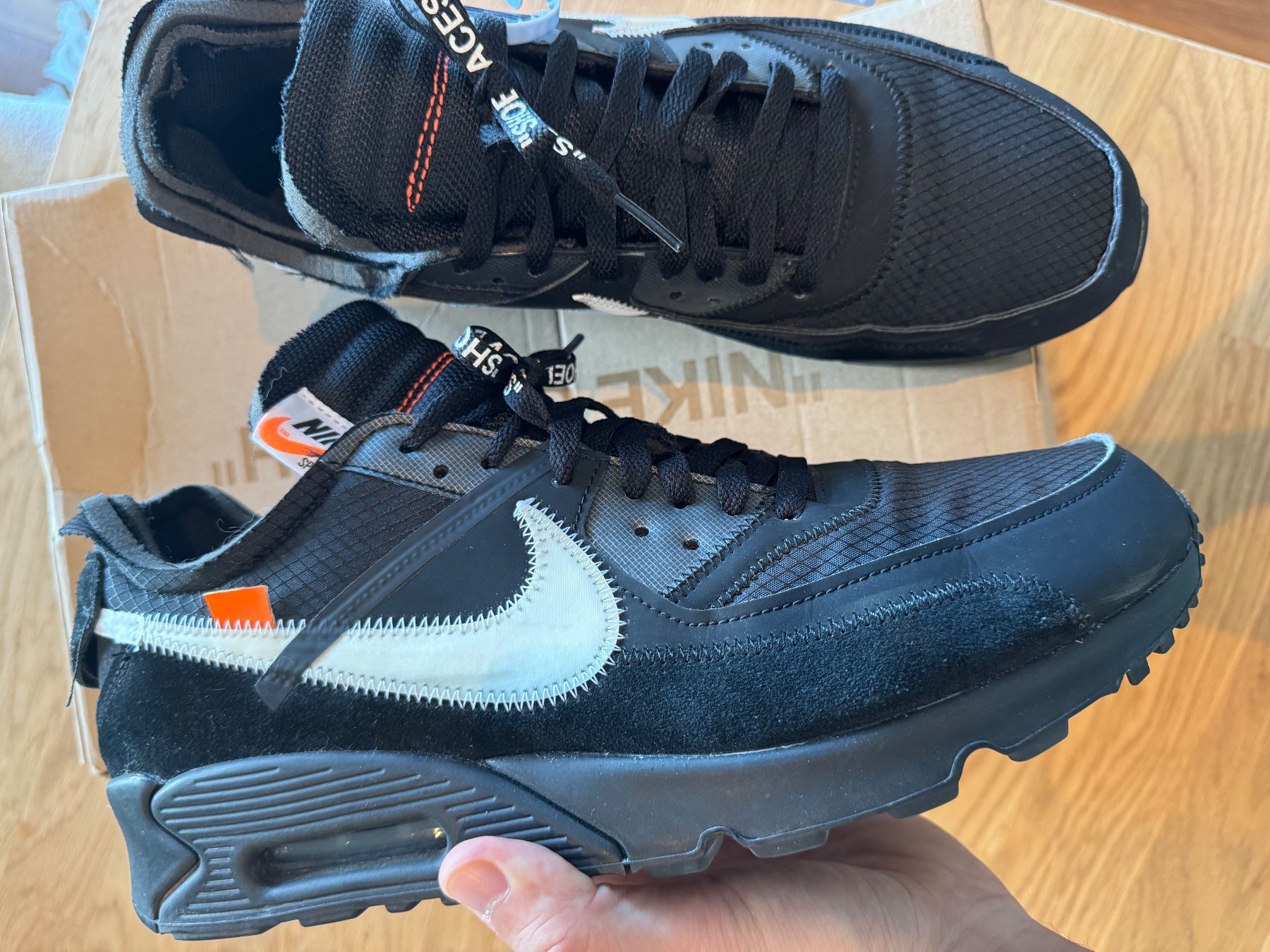 Nike Scarpe da uomo: Nike Off White Air Max 90 – Usato da Wettingen venduto da nik_22w8 1