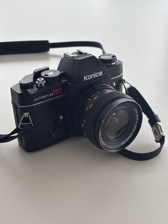 Konica Autoreflex TC mit 28mm Objektiv 2