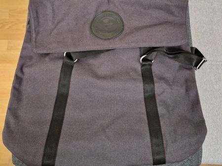 HSO-Tasche Umhängetasche gross, grau, neuwertig