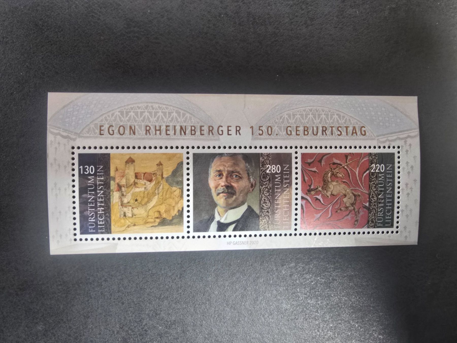 Tutti i francobolli: Egon Rheinberger 150 geburtstag postfrisch – Usato da triesenberg venduto da wisi369
