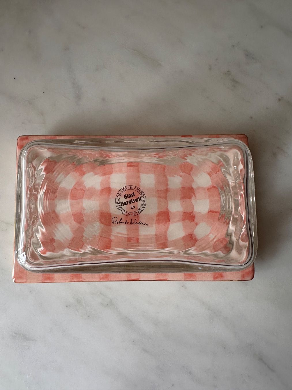 Sonstiges Geschirr: enSoie Butterdose Lily – Neu (gemäss Beschreibung) aus Illnau von Cnordsee 2