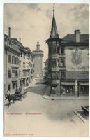 SCHAFFHAUSEN Schwabentor - Pferde-Fuhrwerk