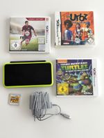 Top: Nintendo New 2DS XL Schwarz + 4 Spiele (Super Mario 🍄)