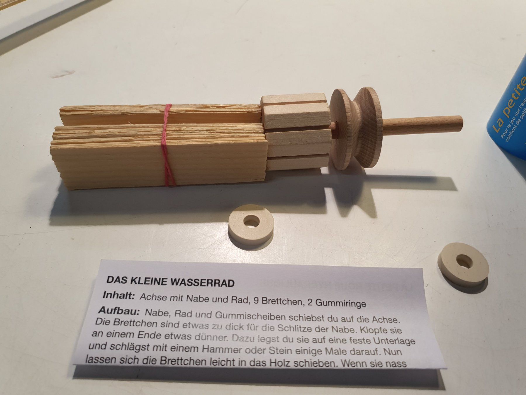 Giochi: Bausatz kleines Wasserrad – Usato da Zürich venduto da loosebone 5