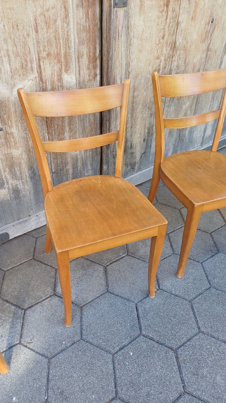 Stühle: 4 Beizenstühle 60er Jahre  – Gebraucht aus Flawil von Pinkmalibu 4