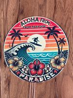 Aloha From Hawaii - Rundes Schild - 20 CM - neu!!!!