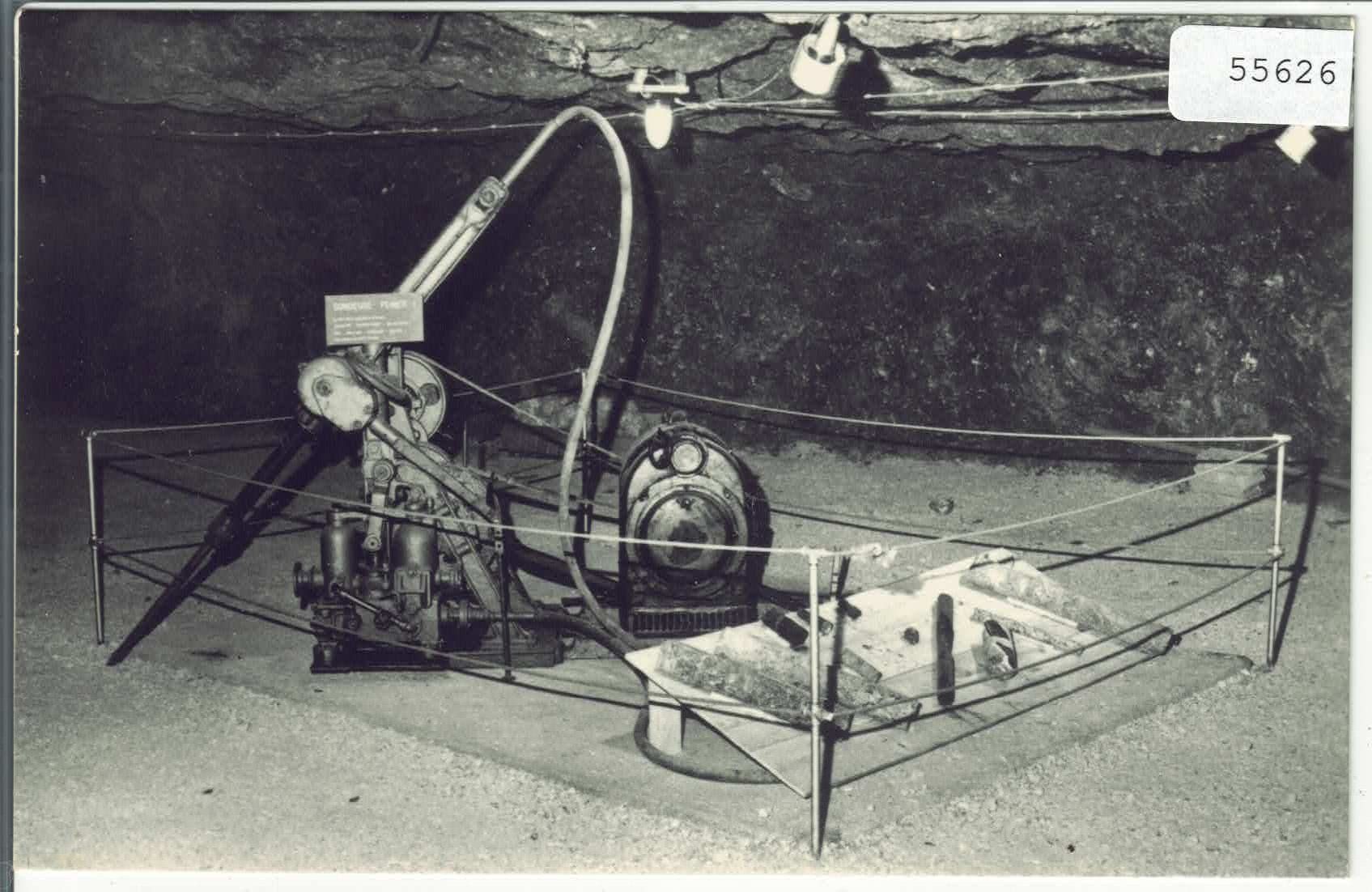 Ansichtskarten: Mines et Salines Bex - Musee, sondeuse – Gebraucht aus Ettingen von Kartenplanet