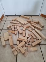 Viele grosse aldorf Holzklötze Bausteine unbehandelt