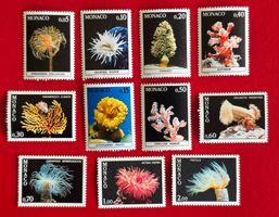 MONACO SATZ KORALLEN 1980** POSTFRISCH