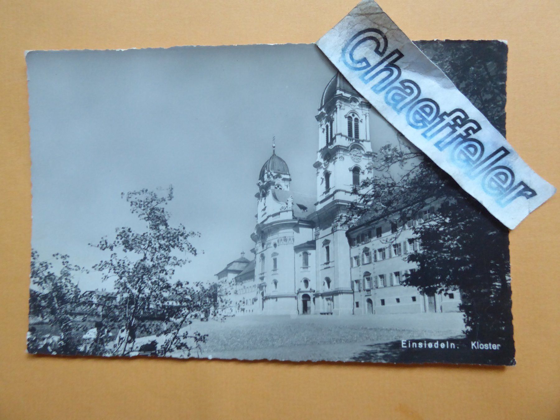 Cartes postales: Einsiedeln, Kloster – D'occasion à Zürich par Chaeffeler