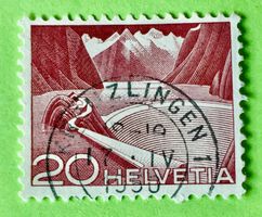 Nr.301A  mit gestempelt Technik und Landschaft 1949  