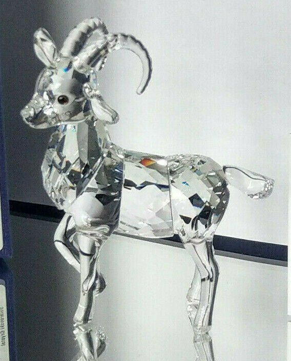 Swarovski Statuette: SWAROVSKI** Steinbock ** neu – Nuovo e nell'imballaggio originale da Regensdorf venduto da Brithiskurzhaar5 5