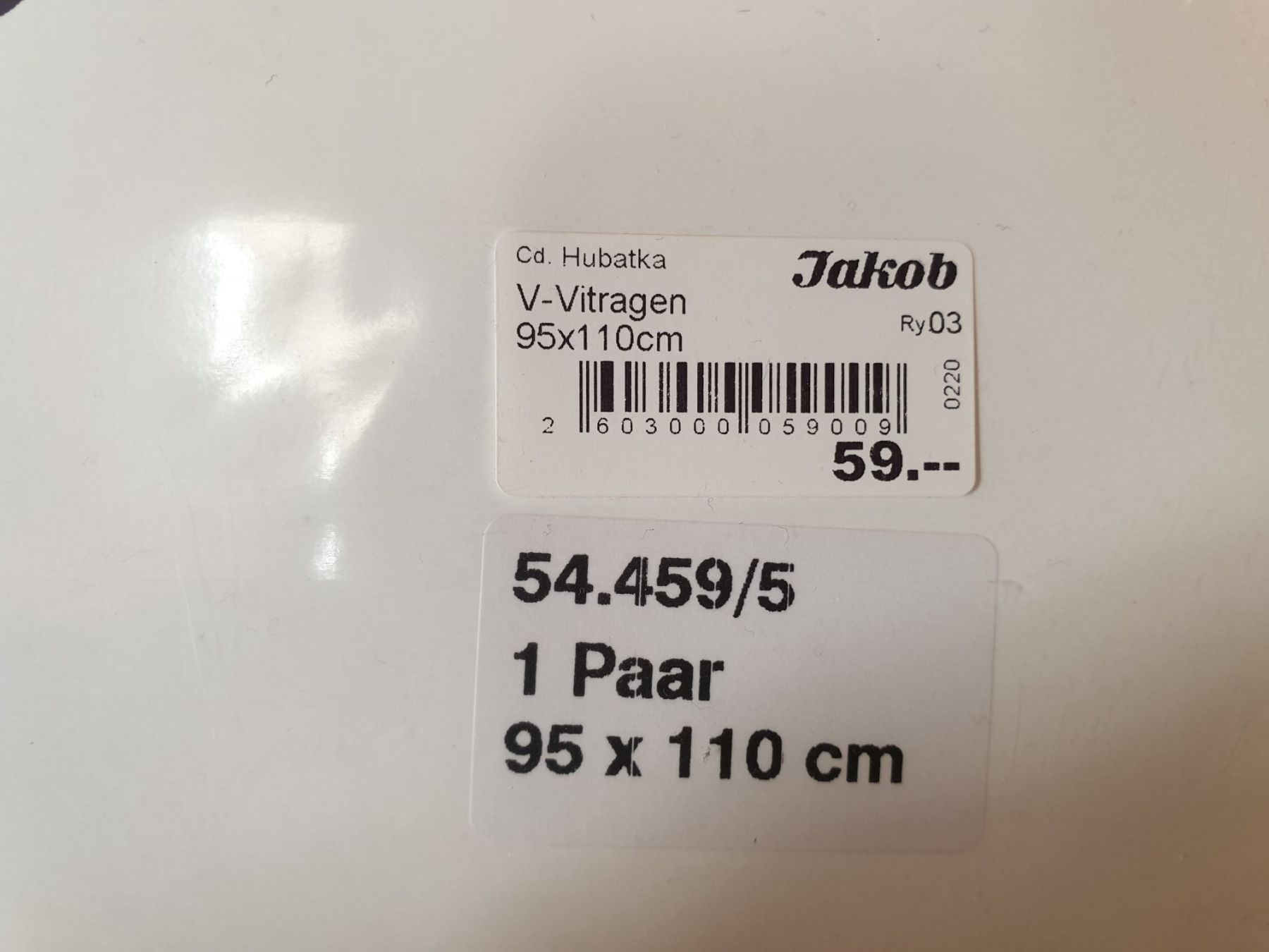 Tende: Vorhang Vitragen 1 Paar – Nuovo e nell'imballaggio originale da Reutigen venduto da Easy0807 2