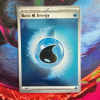 Pokemon Water Energy Holo MEE EN 003