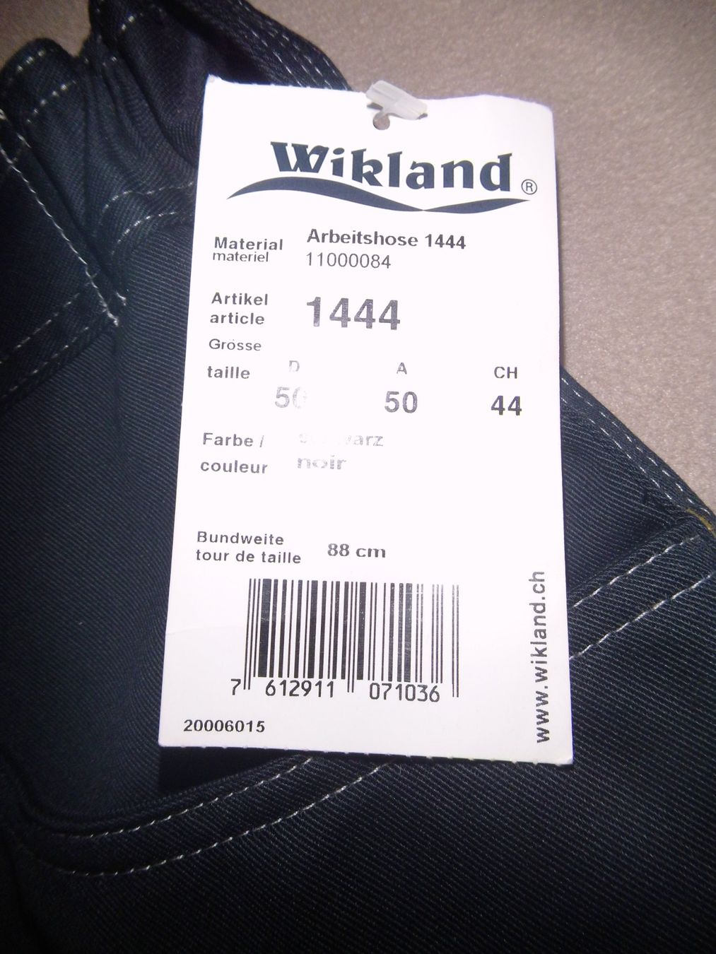 Wikland Pantaloni: Wikland Arbeitshose – Nuovo e nell'imballaggio originale da St Gallen venduto da Hrabbit 3