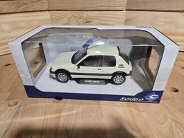 Solido 1:18 Peugeot 205 GTI Mk1 1988 Weiß OVP