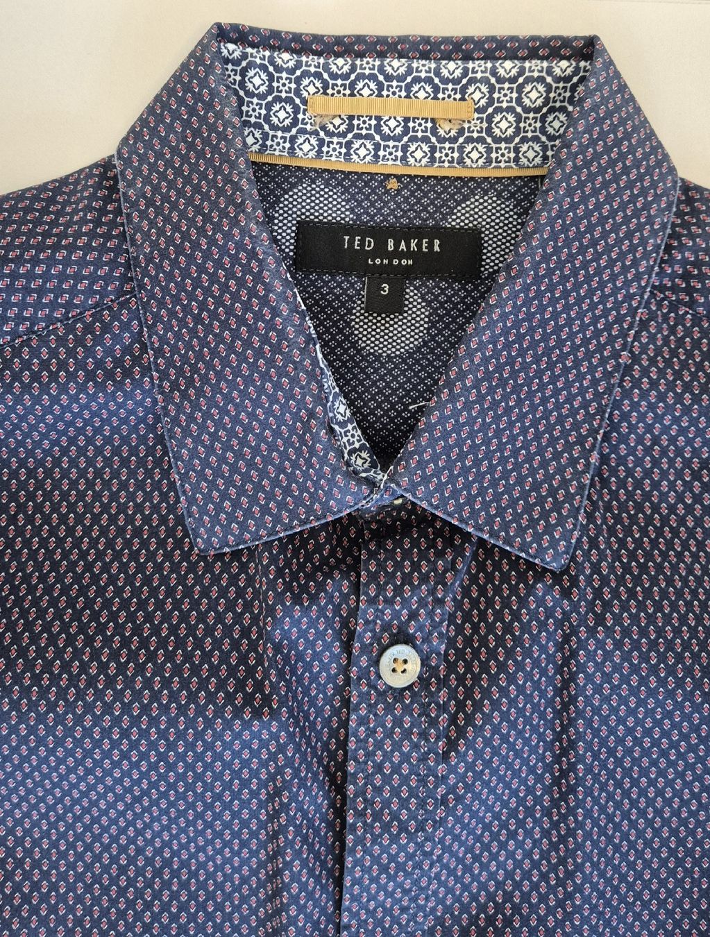 Camicie: Ted Baker Hemd, Grösse 3, Super Zustand! – Usato da Ellikon a d Thur venduto da GQ84 1