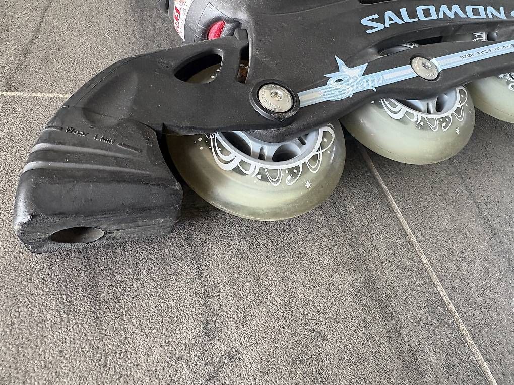 Inline-Skating & Rollschuhe: Inline Skates Salomon Siam 4, Damen Gr39 – Gebraucht aus Rotkreuz von Manfi11 1