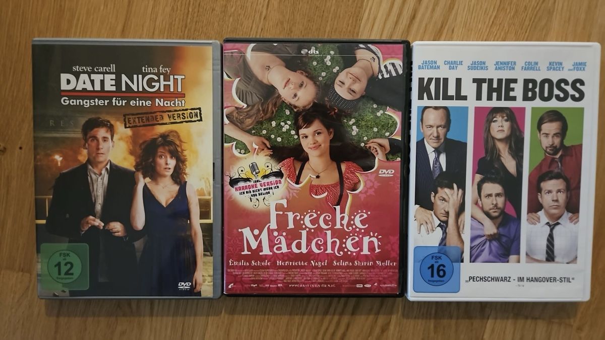Tutti i DVDs: 3 Komödien DVD-Set - Top Zustand – Nuovo (secondo la descrizione) da Trimbach venduto da deb_6kng
